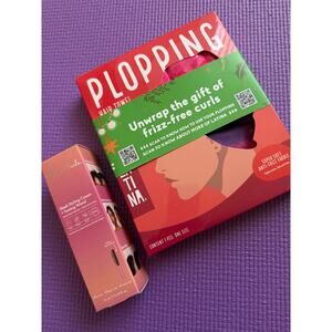 Hair Products Lot Rizos Curls Styling Cream & Plopping Hair Towel Anti Frizz NEW